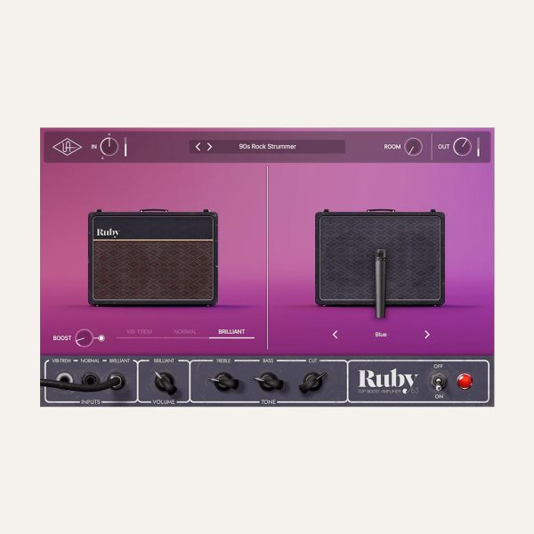 UAD Ruby '63 Top Boost Amp