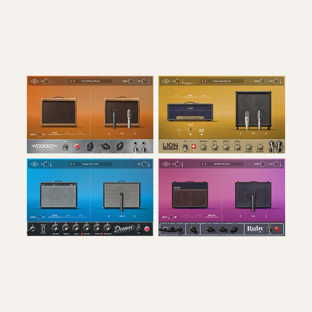 UAD Guitar Amp Bundle V2